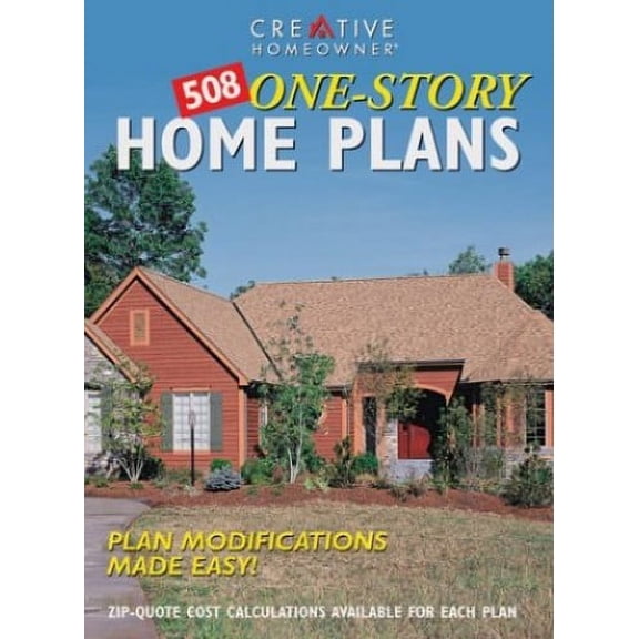 Pre-Owned 508 One-Story Home Plans (Paperback) 1580110355 9781580110358