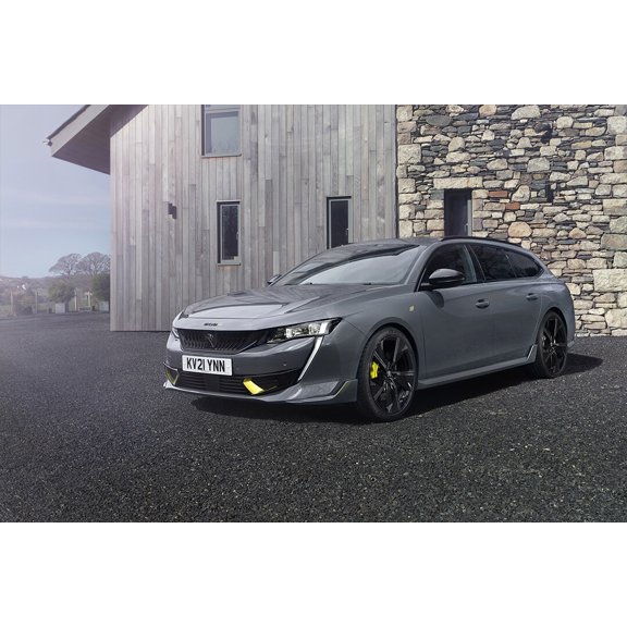 508 SW Peugeot Sport Engineered Art Home Decor - 12x18 Inch Laminated Poster - Stunning Detail and Bold Colors