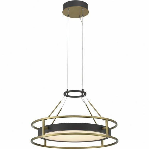 5086-781-L-Minka Lavery-Levitation - 40W 1 LED Linear Pendant-10 Inches Tall and 19 Inches Wide