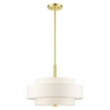 50874-12-Livex Lighting-Meridian - 4 Light Chandelier     -Traditional Installation