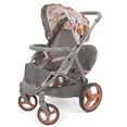 thumbnail image 1 of 509 Crew: Melange Flora - Mabelle Duo Twin Doll Stroller - Accessory For 2 Dolls Up To 18", Foldable Design, Retractable Canopy, Kids Toy, Ages 3+, 1 of 7