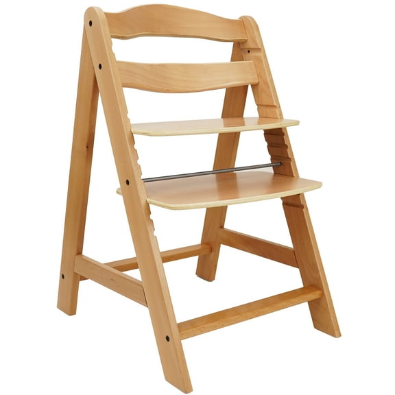 509 Crew Sky Wooden Chair: Natural - Made of Hard German Beechwood, Kids Furniture, Adjustable Seat & Footrest, Ages 3+, Up to 218 lbs.