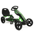 thumbnail image 1 of 509 Crew: Xspeed Pedal Go-Kart - Green & Black - Kids 4 Wheel Sporty Ride-On Cart, Adjustable Seat, Steering Wheel, Indoor/Outdoor, 110lb Cap, Ages 4+, 1 of 8