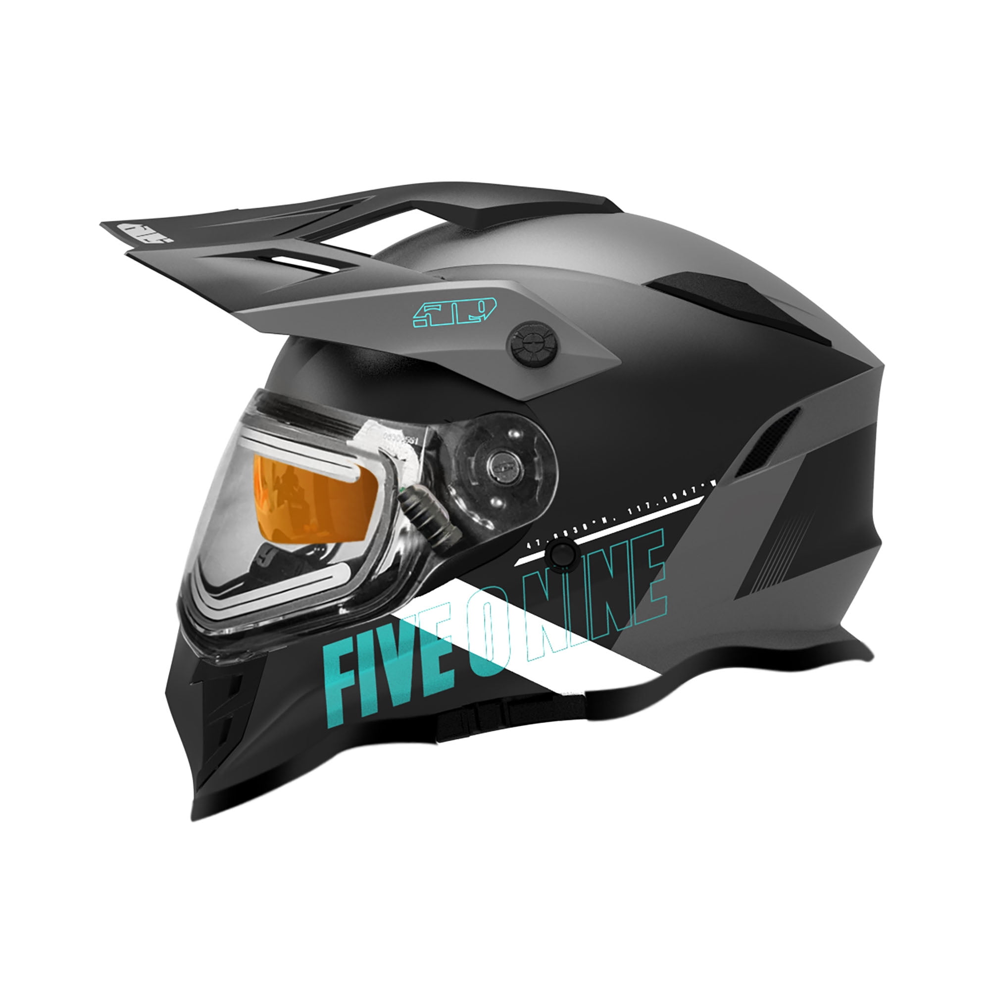 509 Delta R3L Ignite Full Face Snowmobile Helmet Heated Shield Emerald Large