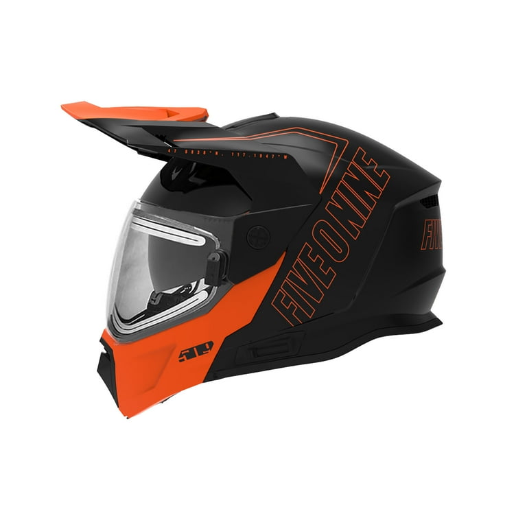 Modular snowmobile hotsell helmet heated shield