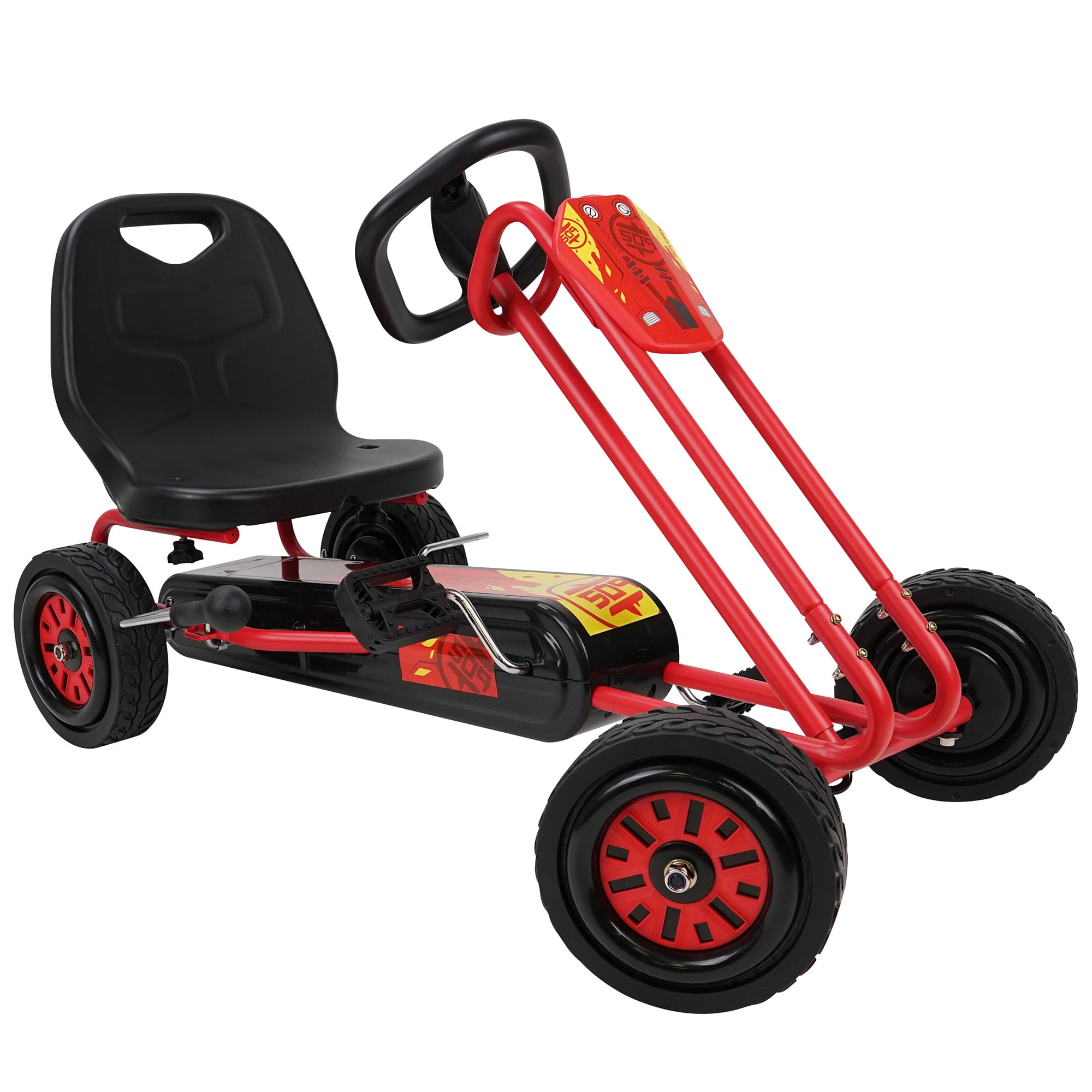 509 Crew Race Z Pedal Go Kart - Red - Kids Go Kart Ages 4 Plus U930002 -  The Home Depot