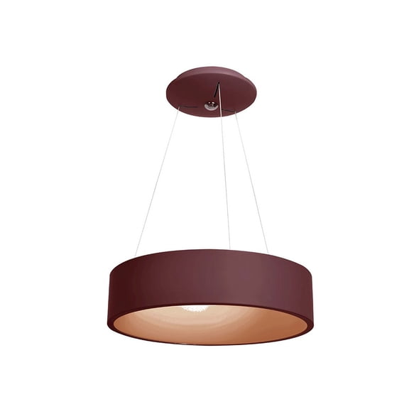 Access Lighting Dual Voltage LED Pendant in Brick Color