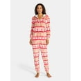 thumbnail image 1 of Holiday Time Women's Cabin Union Suit, Sizes XS-3X, 1 of 4