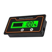 50A/100A Battery Capacity Tester, High-Precision Coulomb Meter for Lithium & Lead-Acid