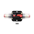 thumbnail image 1 of 50A Car Automatic Circuit Breaker Switch Unbranded Reset Fuse Inverter for Car Audio System Protection 12V-24V DC, 1 of 4