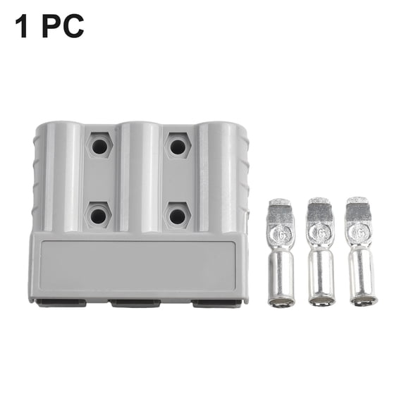 50A Plug For Anderson Style 50A 3Pin Plug For Dc/Dc Charger and Dc/Dc Wiring Copper Awg Terminal Kit Electrical Equipment Plug
