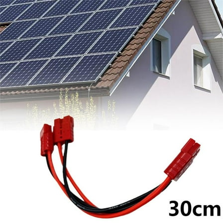 50A Tinned Copper Extension Cable For Electric Vehicle & Rv Power Solutions