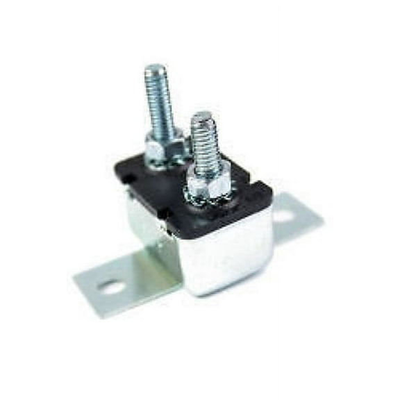 50A Type 1 Circuit Breaker, 50 Amp Auto Reset, Bracket, Nuts/Washers, CB130-50