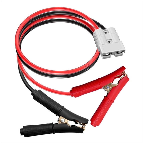 50A for Connector with 10AWG Battery Alligator Clip,600V Cable Towing Winch Quick Connect Plug,for Car Forklift