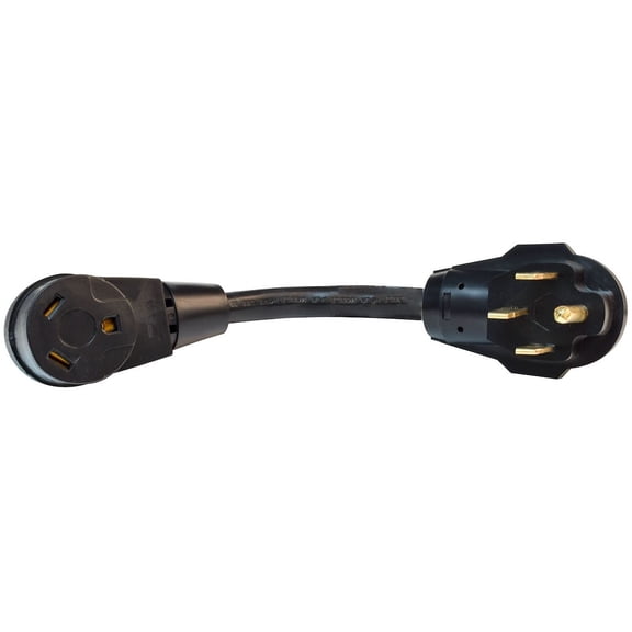 50AM-30AF ADAPTER CORD, 12IN, BULK