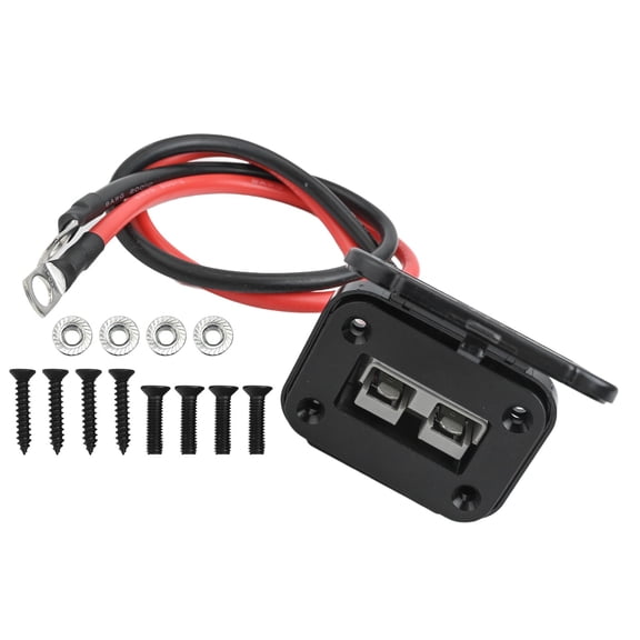 50Abattery Quick Wire Connector Battery For Anderson Connector For Winch Trailer