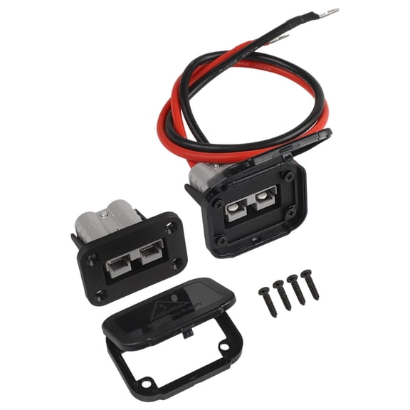 50Abattery Quick Wire Connector Battery For Anderson Connector For Winch Trailer