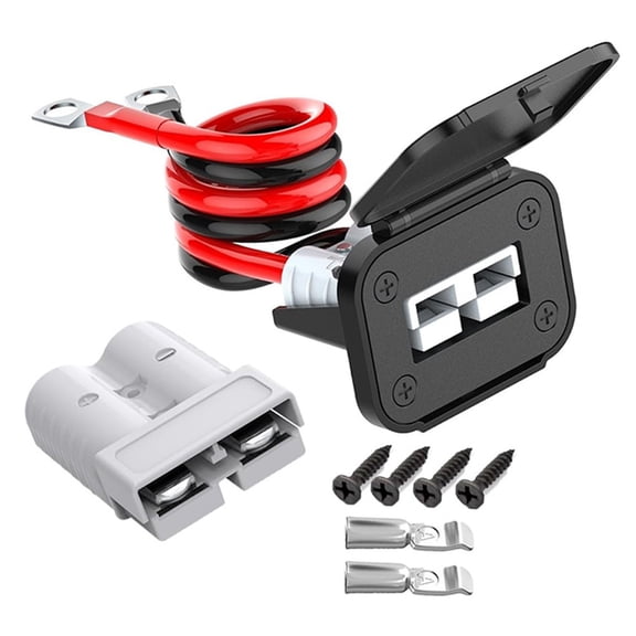 50Amp For Anderson Connector Battery Quick Connect/Disconnect Connector 12V-72V