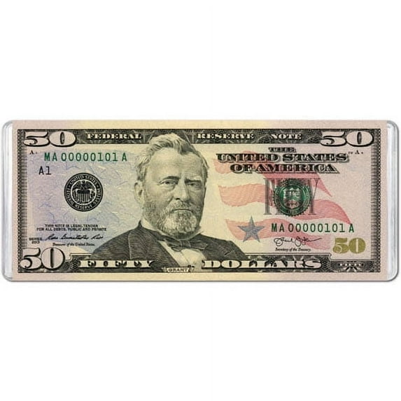 $50Banknote, a 140-piece Puzzle by Pigment & Hue