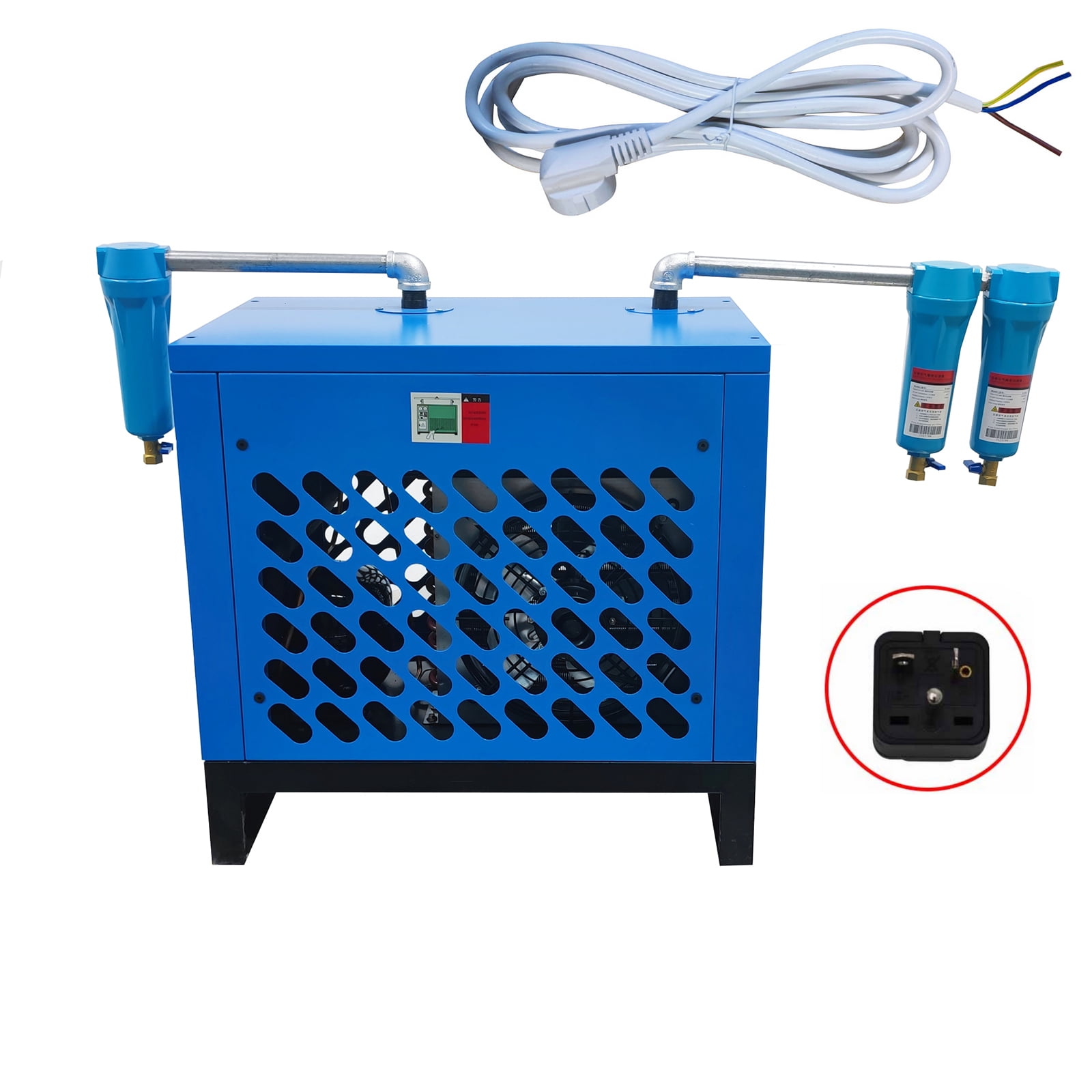 50C Refrigerating Cold Dryer Air Compressor Refrigerated Freeze Dryer 220V