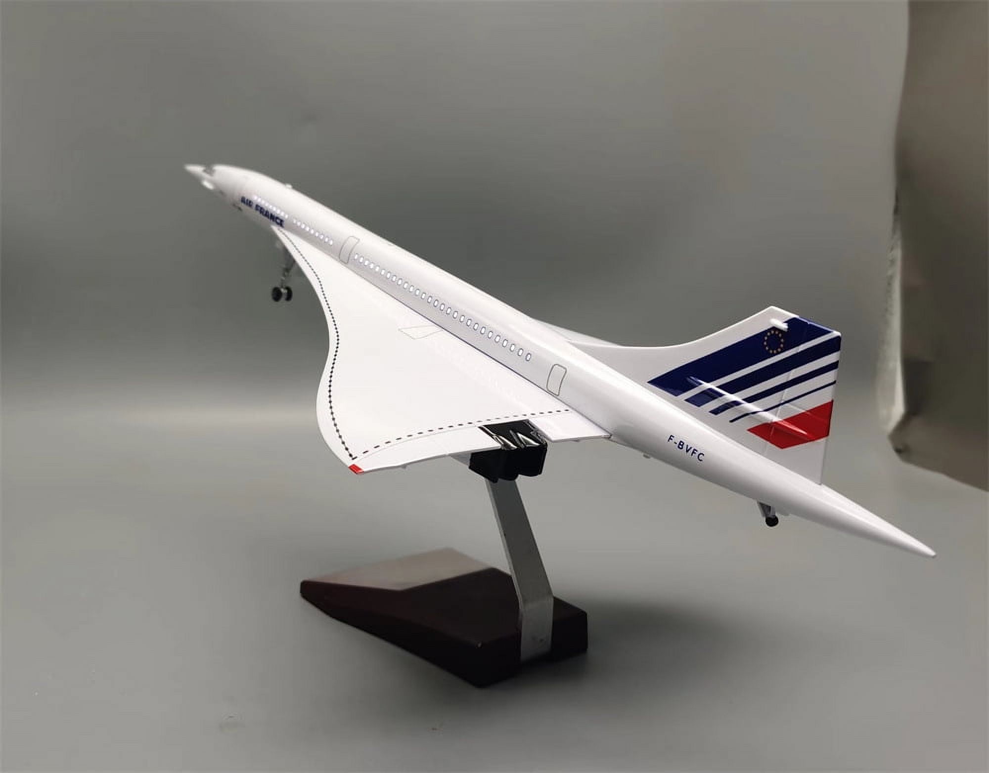 CONCORD／France…1/125 約50cm BIG模型 50CM 1:125 Scale Plane Concorde Air France Air Force One Model