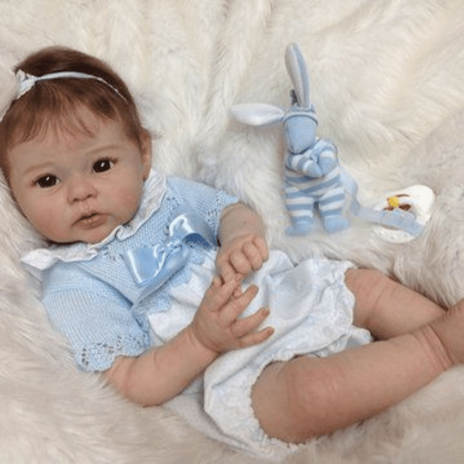RSG 16 Inch Lifelike Reborn Baby Dolls - Full Silicone Reborn Baby