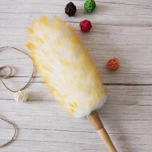 50CM Artificial Wool Duster Dusting Brush Anti Static Cleaning Tool Home Car 1pc