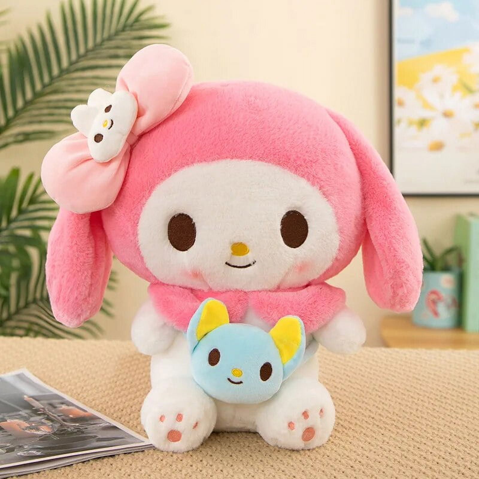 50Cm Sanrio Kawaii Cinnamoroll Dog Plush Toys Kuromi Melody Pillow