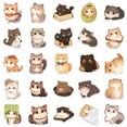 50Counts Kitten Sticker Water Resistant Sticker for Scrapbook Journal ...
