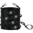 50FT 14 Gauge Heavy Duty MultiOutlet Extension Cord, 7 Evenly Spaced