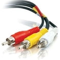 thumbnail image 1 of C2G Value Series Composite Video + Stereo Audio Cable - video / audio cable - composite video / audio - 50 ft, 1 of 4