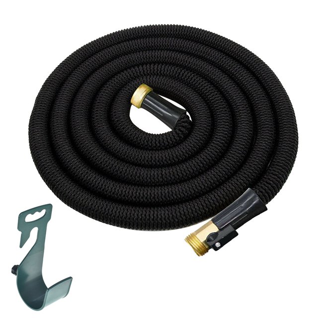 50FT Deluxe Expandable Garden Hose Heavy Duty Flexible Garden Water
