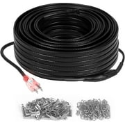 Rylpoint 50FT Heat Tape for Water Pipes, Roof Snow De-Icing, RV Heating Cable,120 Volt 8W/ft