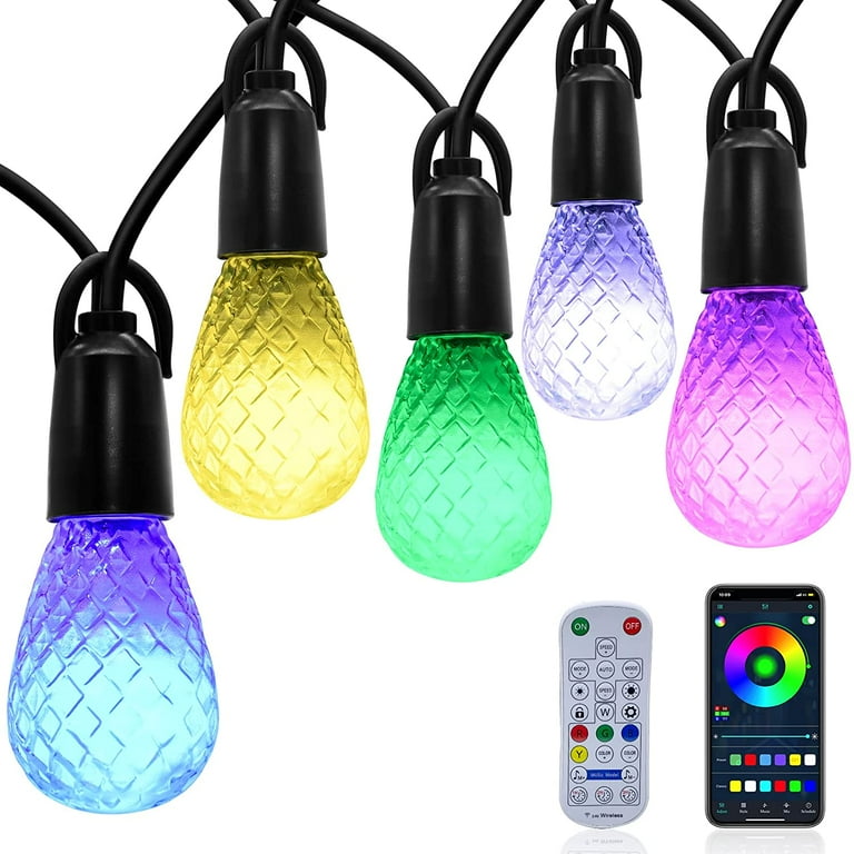 Remote control outside lights best sale