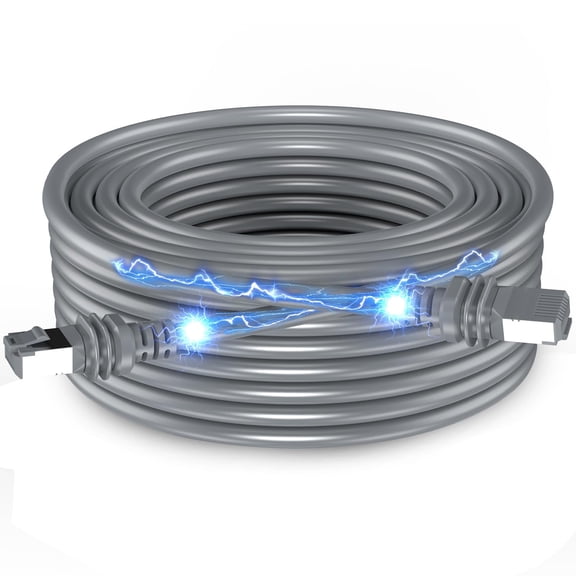 50FT Starlink Cable, Waterproof Outdoor Starlink Network Cable for Stable RJ45 Connection, Compatible with Starlink GEN 3 Router and Dish