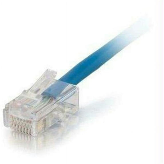 50Ft Cat5E 350 Mhz Assembled Plenum Patch Cable - Blue