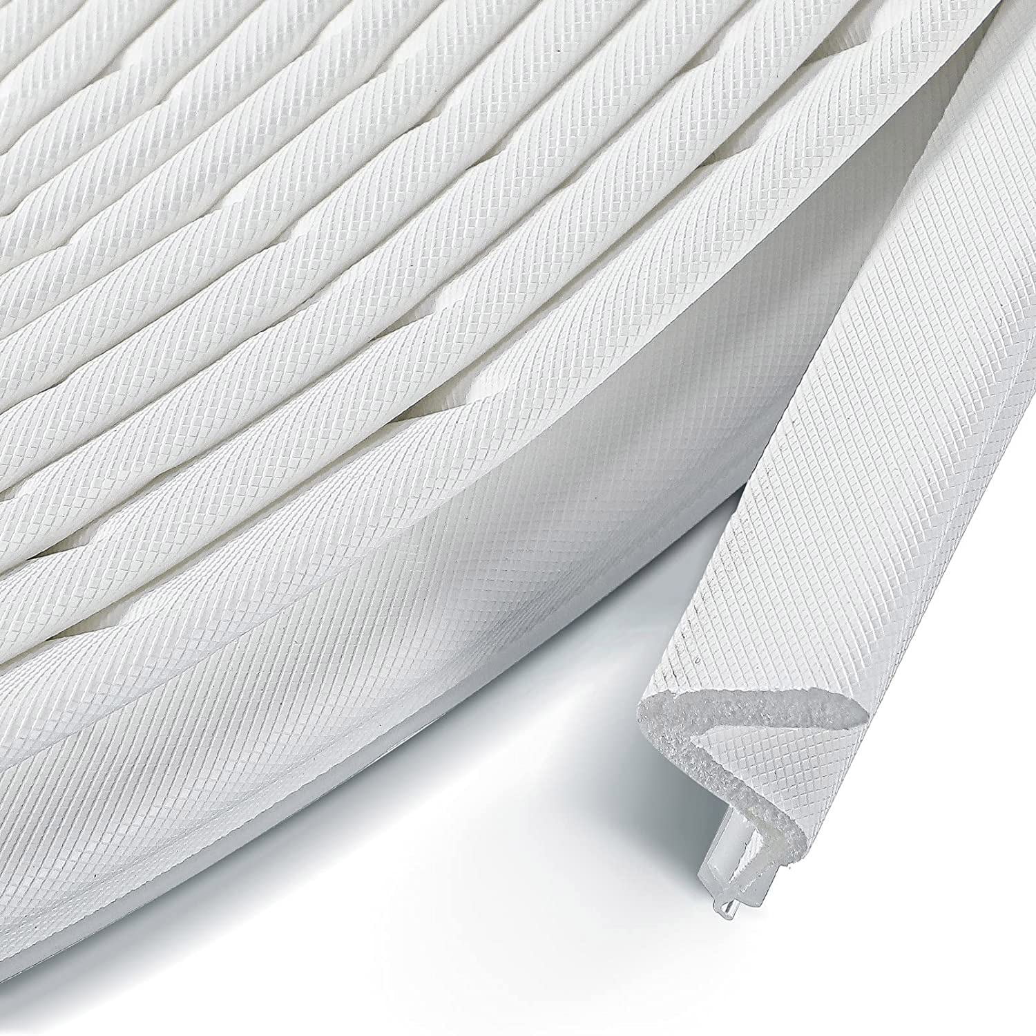 50Ft Door Weather Stripping Soundproof Door Seal Strip VShaped Foam