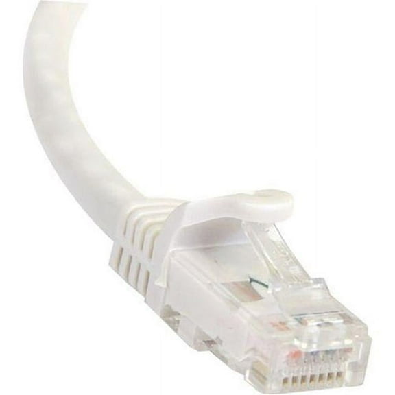 50Ft White Snagless Cat6 Utp Patch Cable
