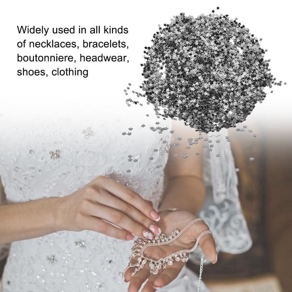 50G Star Confetti PET No Hole Star Shape Sequins For Party Wedding Festival Decorations Clothes Supplies 3mm