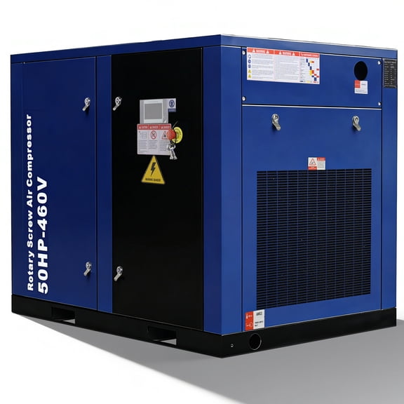 50HP Rotary Screw Air Compressor 219CFM 125PSI 460V 3PHASE 60HZ