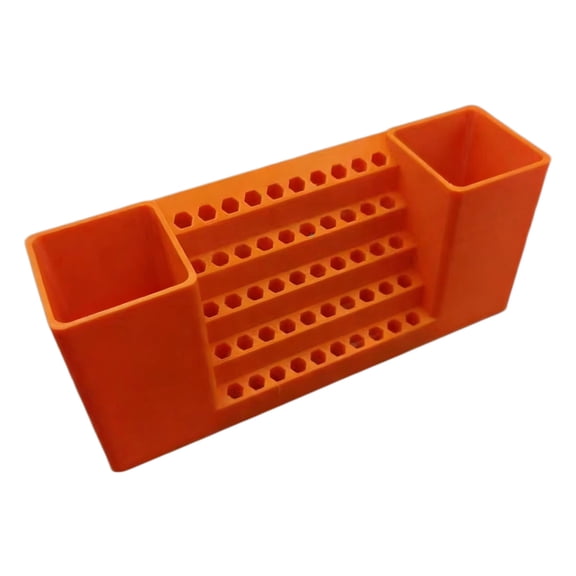 50Hole Hexes Bit Organizers Screwdriver Bits Holder Storage Box Tool Box for 1/4" Impacts Tips,Screws, Driver General Tool