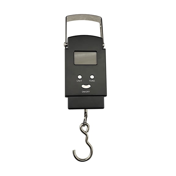 50Kg Portable Electronic Luggage Fishing Scale Digital Handheld Hook Scale with Blue Backlight