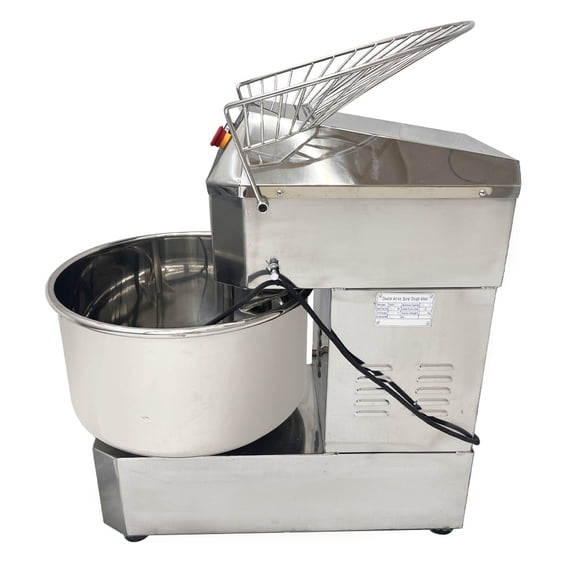 50L Dough Mixer Flour Kneading Machine Dual Action Dual Speed Stainless Steel Stand Spiral Mixer