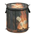 thumbnail image 1 of 50L Extra Large Popup Hamper Collapsible Laundry Basket With Zippered Lid 15.7x18.5in Camping and Outdoor Activities, 1 of 7