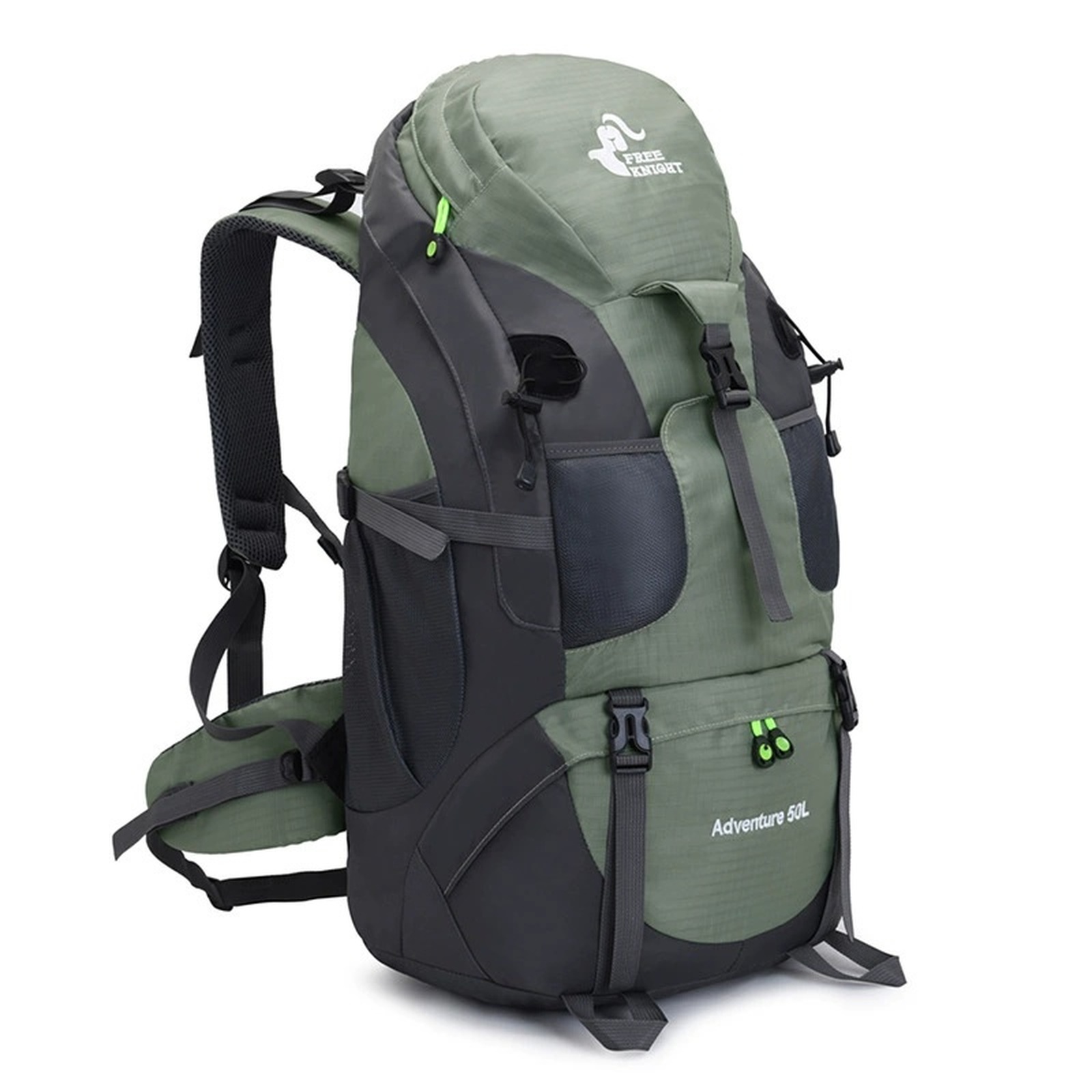 50L Large Capacity Outdoor Hiking Backpack For Men Women, Waterproof ...