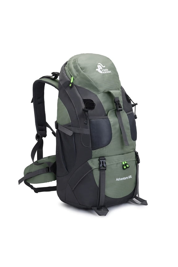 50L Large Capacity Outdoor Hiking Backpack For Men Women, Waterproof Lightweight Trekking Camping Rucksack With Comfortable Support, Suitable For Travel Sports Cycling
