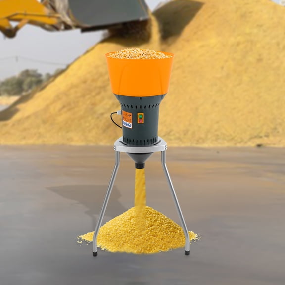 50L Orange Stable Structure High-quality Material Electric Corn Grinder for Grind Dry Corn Kernels