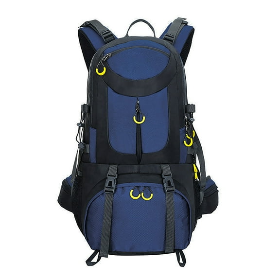 50L Outdoor Sports Backpack High Capacity Mountain Climbing Backpack for Camping Hiking Travel Dark Blue