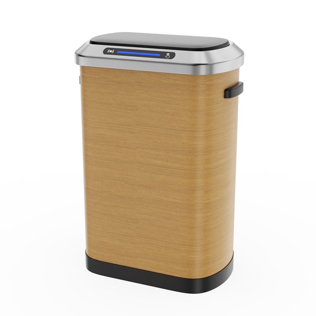 50L Smart Automatic Sensor Trash Can HandsFree Open & Soft Close Lid