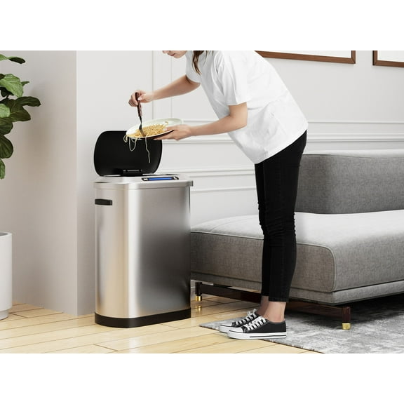 50L Smart automatic Trash Cans - Full Intelligent Sensor